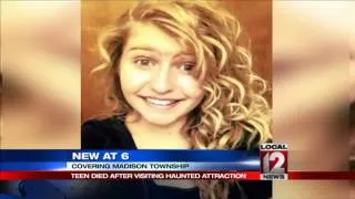 Teen dies after visiting local haunted attractio