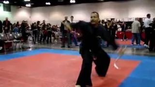 Professor Jimmy Willis Performing at a Martial Arts Tournament