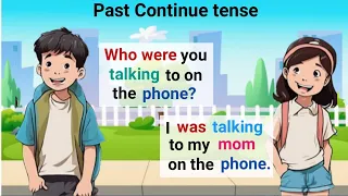English Conversation Practice | Past Continues Tense | English Speaking practice for Beginners