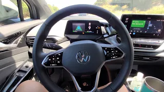 VW iD.4 Travel Assist in stop and go traffic