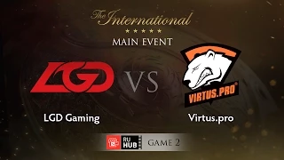 LGD -vs- Virtus.pro, TI5 Main Event, LB Round 4, Game 2