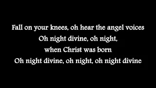 O Holy Night - Lauren Daigle (Lyrics)