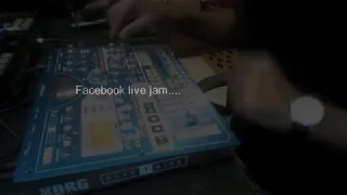 Live jam on FB with korg emx 1