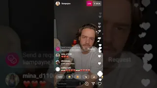 Liam Payne last minute of instagram live | December 20, 2020