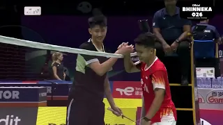 Anthony Sinisuka Ginting (INA) Vs Harry Huang (Inggris) | Thomas Cup 2024 | Tak Butuh waktu lama