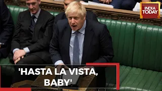 Boris Johnson's Last Speech At House Of Commons: British PM Signs Off With 'Hasta La Vista, Baby'