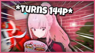 Calli's Noodles are So Spicy That She Turned 144p 【CHAD CAST #05】