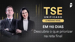 TSE em 110 dias: Descubra o que priorizar na reta final - Profs. Ricardo Torques e Nelma Fontana