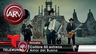 Calibre 50 estrena "Amor del bueno" | Al Rojo Vivo | Telemundo