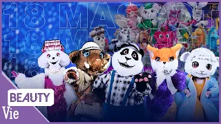 REPLAY mỏi tay với những bài hát chạm đến trái tim, 18 mascot biển hoá giọng THE MASKED SINGER