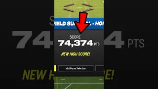 Insane Madden World Record! #madden24 #nfl