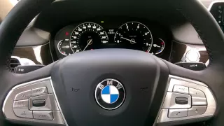 BMW 730d режим автоматической парковки