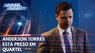 Ex-ministro Anderson Torres está preso em quartel da Polícia