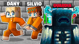 ¡NADIE ESCAPA de la PRISION del WARDEN!🚨👮🏻‍♂️😲en MINECRAFT con SILVIOGAMER, PANCRACIO y PERMON