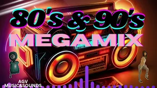 80's and 90's MEGAMIX ⚡️ NonSTOP NO COPYRIGHT DISCO REMIX ⚡️AGV MUSIC&SOUNDS 👍