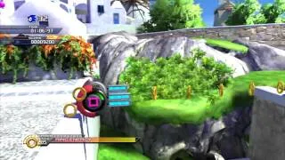 Sonic Unleashed (PS3) Apotos Windmill Isle Day Act 2 S-Rank