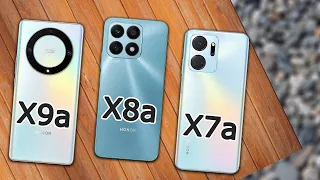 Honor X9a vs Honor X8a vs Honor X7a: Specs Comparisons