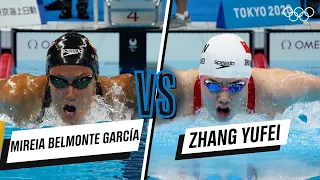 Zhang Yufei 🆚 Mireia Belmonte García - 200m butterfly | Head-to-head
