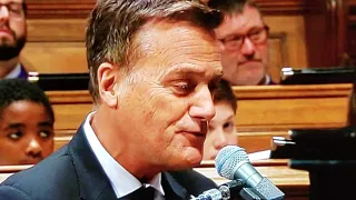 Michael W. Smith singing Friends at Bush funeral