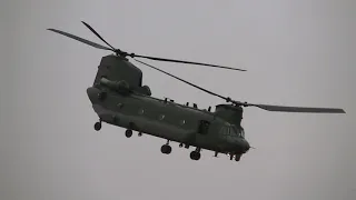 RAF Chinook display RIAT 2017