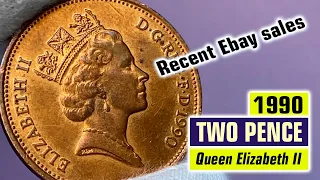 1990 TWO PENCE Coins are Selling For on eBay!