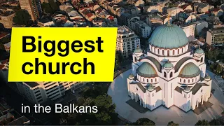 Belgrade's Breathtaking 4K Drone Footage of The Temple of Saint Sava