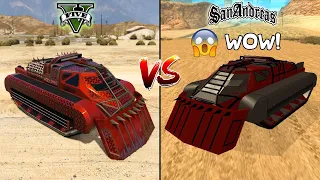 GTA 5 SCARAB VS GTA SAN ANDREAS SCARAB - WHICH IS BEST?