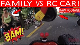 CRAZY "KAREN" ATTACKS RC CAR! (ORIGINAL FOOTAGE)