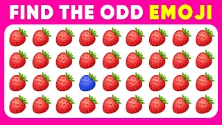 Find the ODD Emoji Out 🔍 Emoji Quiz | Easy, Medium, Hard | Quiz Kingdom