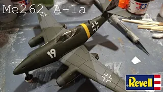 Full build video of the Revell 1:72nd scale Me262 A-1a
