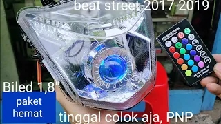 reflektor beat 2017-2019 Biled 1,8" sinar otomotif