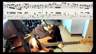 VULFPECK /// Romanian Drinking Song (2022) - Bass playalong with tabs and notation by Oscar Harboe