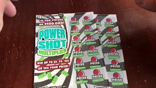 $5 POWER SHOT MULTIPLIER - PA Lottery Scratch Off Tickets