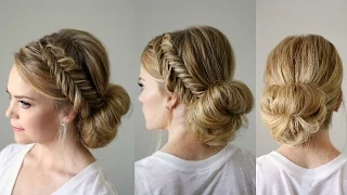 Fishtail Braid Updo | Missy Sue