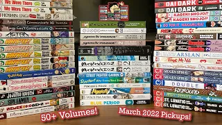 50+ Volume Manga Haul! March 2022 Pickups~