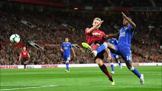 Manchester United 2-1 Leicester City (2018/19 Premier League Pogba, Shaw, Vardy)