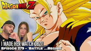 SSJ GOKU VS KID BUU! GOKU'S EPIC SSJ3 TRANSFORMATION! Girlfriend's Reaction DBZ Episode 279