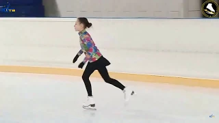 Elizaveta Kulikova(2008), Elements, 2019.02.26 Moscow Novice Championships