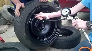 stretching a 175-55-15 onto a 8.5j vw 5stud 112pcd banded wheel