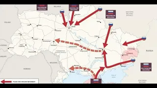 Война на Украине 13 03 22 на 12 00  Российская армия выходит в тыл Краматорска и Славянска 1