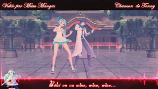 Nightcore French ( Plus jamais - Tenny ) MMD dance + paroles HD