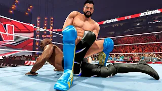 WWE 2K23 - Aaron Matthews vs Brandon Collins (100K Special)