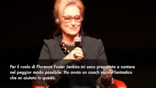 Meryl Streep conquista Roma: "Vorrei essere italiana"