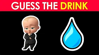 🥤Can You Guess The DRINK By Emoji | Drink Emoji Quiz? 🍹