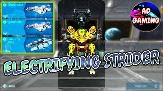 ELECTRIFYING STRIDER CALAMITY SPARKS Gameplay - War Robots MK2 WR