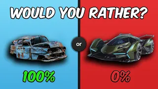 The HARDEST choices ever... WOULD YOU RATHER Car Compilation🔥🏎️