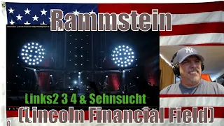 Rammstein - (Lincoln Financial Field) Philadelphia,Pa  REACTION 2 more! Links2 3 4 & Sehnsucht