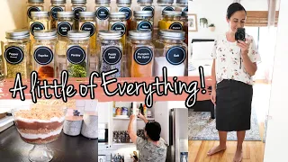 *NEW* GET IT ALL DONE! | Organizing | Easy Dinner Idea| Modest Thrifted Clothing Haul & try on!