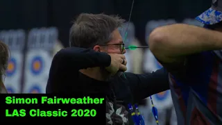 Simon Fairweather Shooting Barebow Archery Lancaster Classic 2020