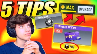 How To *MAX OUT* WEAPONS in MINUTES!! (No one tells you this) // COD Mobile